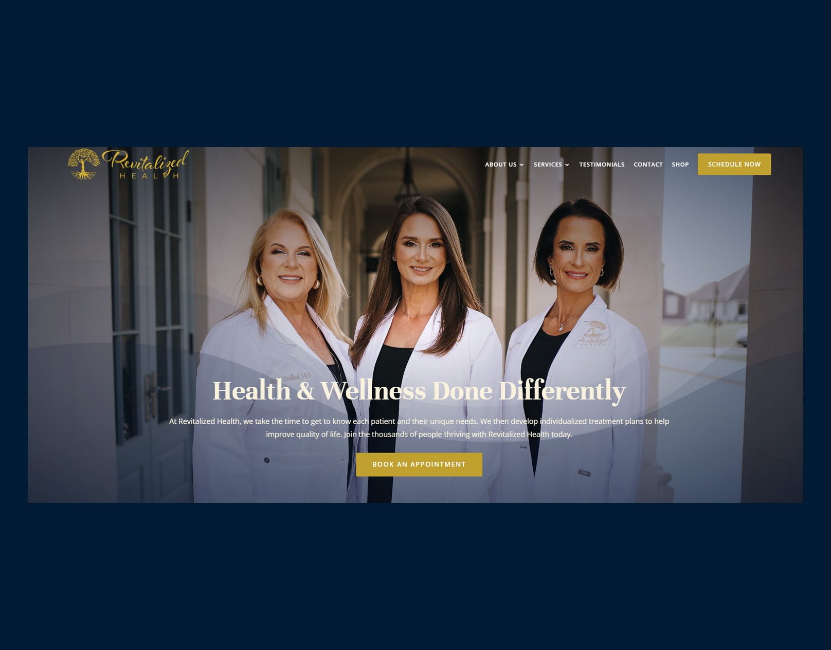 Revitalized health website